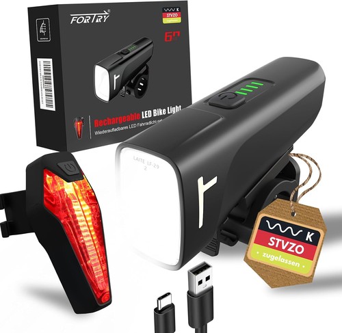 Fahrradlicht set usb - fahrradlicht, usb-c
