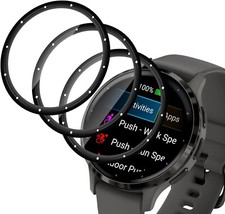 3X 3D Schutzglas Glasfolie für Garmin Venu 3S Panzerfolie Full Screen CURVED