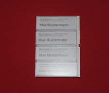 Siedle Namensschild weiß für