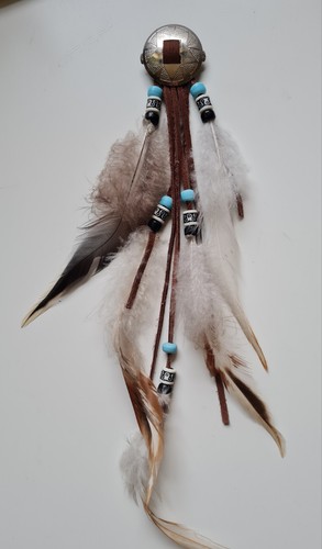 Haarspange indianischer style - haarspange,