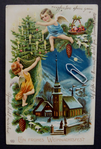 Präge litho weihnachten - präge,