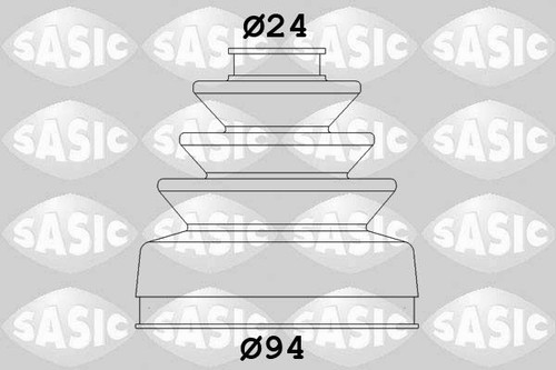 Sasic achsmanschette satz - sasic,