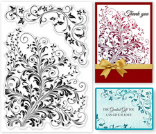 Flower Vine Lace Transparente