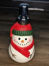 Seifenspender Schneemann, Winter, Weihnachten, 20cm hoch