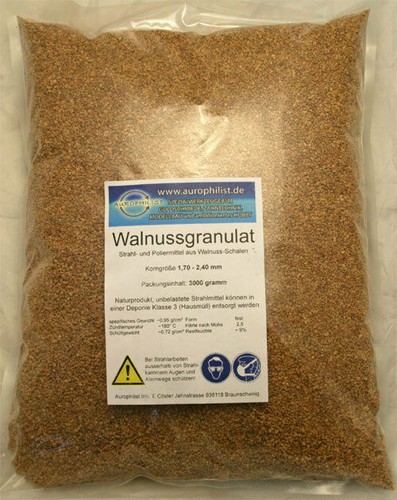 Walnussgranulat fein