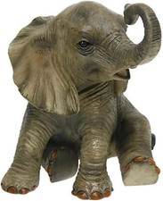 Dekofigur Freundlicher Elefant