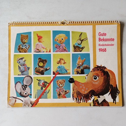 Ddr kinderkalender 1968 veb - ddr,