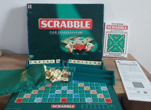 Scrabble club sonderausgabe - scrabble,
