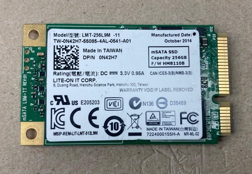 Dell lite 256gb msata - 256gb,