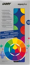 1x LAMY Malkasten/ Deckfarbkasten/ Tuschekasten für Schule inkl. Deckweiß - Blau