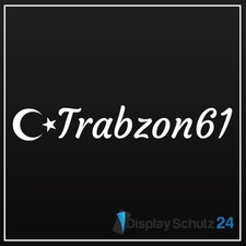TRABZON - Sticker Weiße - Folie