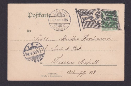 Deutsches reich halle saale - deutsches,