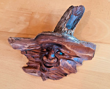 Wurzelsepp Waldschrat Waldgeist Holzschnitzerei Breite 21cm x  Höhe 19cm