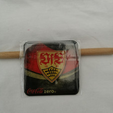 COCA COLA FUßBALL KÜHLSCHRANK MAGNET/PIN VFB STUTTGART