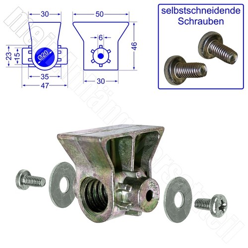Alko spindelmutter ersatzteil - spindelmutter,