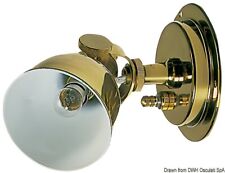 12V Halogenstrahler Innenraumleuchte Deluxe mit Schalter Messing Boot Wohnmobil