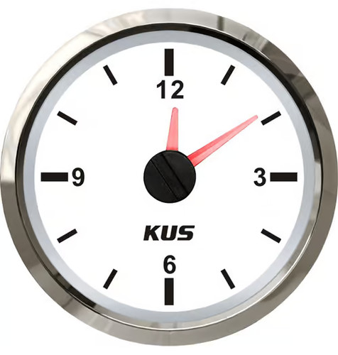 Kus quartz uhr clock - clock, weiß
