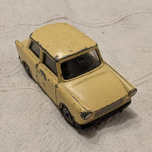 Trabant modellauto pkw beige - trabant,