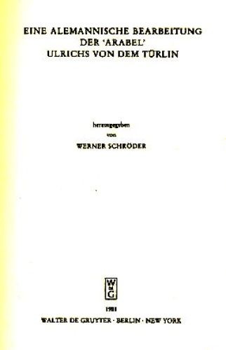 Eine alemannische bearbeitung - alemannische,