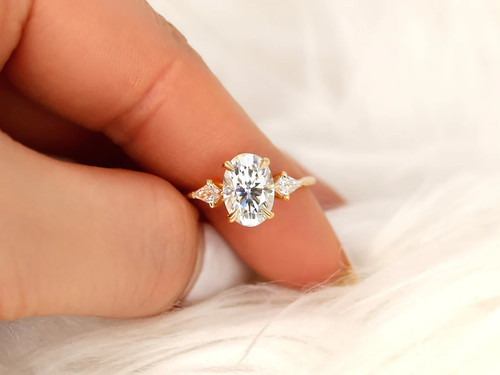 Karat gelbgold diamant - 14,