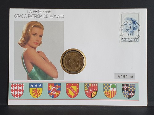Numisbrief monaco prinzessin - numisbrief,