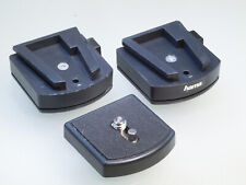 Hama 5031 Schnellkupplung 1x Schnellwechselplatte, 2x Stativadapter passend