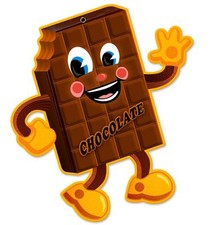 Blechschild  "Chocolate"