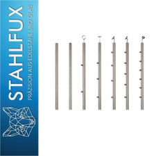 Edelstahl Pfosten mit