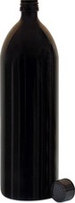 Violettglasflasche 1 Liter