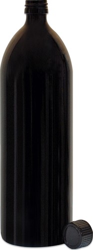 Violettglasflasche liter - 1,