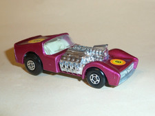 MATCHBOX SUPERFAST ROAD DRAGSTR No. 19, sehr guter Zustand, lilametallic