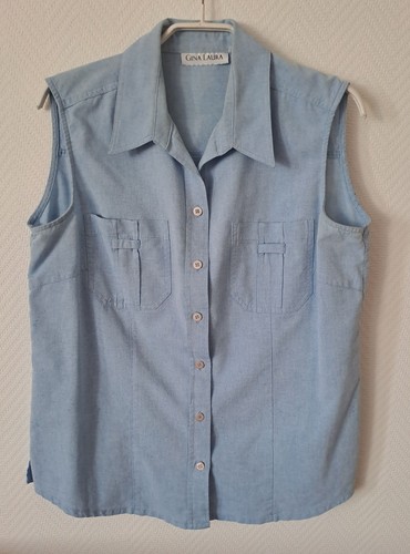Hübsche ärmellose bluse gr - bluse,,