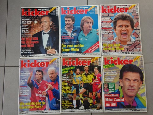 Kicker sportmagazin konvolut - kicker,