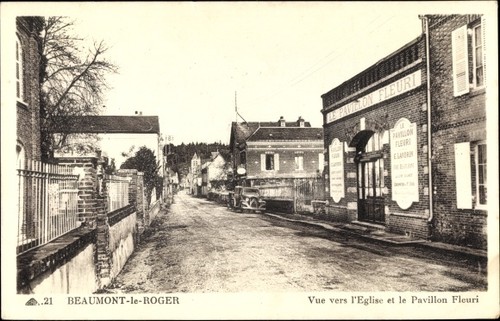 Beaumont roger eure vue - ak,