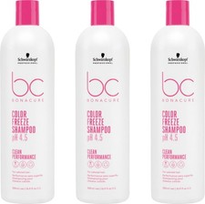 Schwarzkopf BC Bonacure Color Freeze Shampoo 3x500 ml