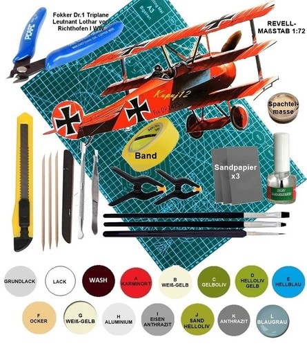 Fokker triplane modell - modell, im