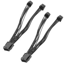 20cm PCIe Y-Kabel 8 Pin auf 2x