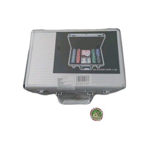 Pokerkoffer aluminium silber - pokerkoffer,