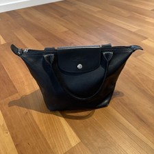 Longchamp Ledertasche Gr.S Schwarz Luxus 😊🩷