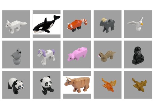 Lego tiere zur auswahl - lego,