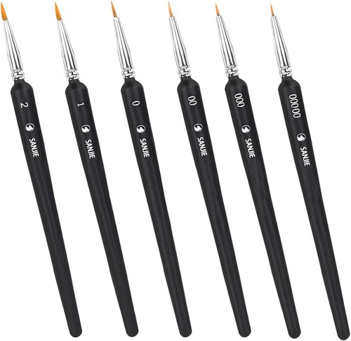 Feines pinsel set - feines,