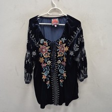 Johnny Was Eleni Samt Seide