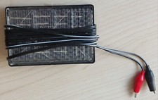 Solar Speicher Collector Akku Lade gerät Load Klemm Anschluss Rot Schwarz Rar To