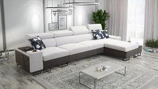 Ecksofa mit Schlaffunktion Melanie XII Maxi L-Form Sofa mit Bettkasten Modern 26
