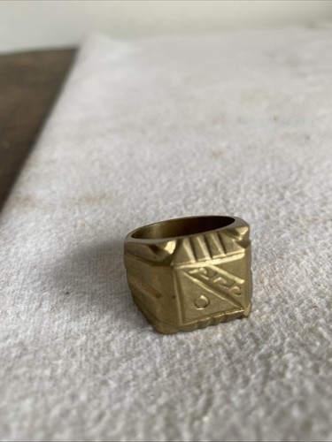 Vintage klobiger massiver