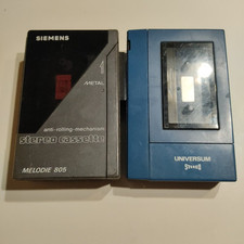 kassettenspieler/ Walkman An Bastler/ Siemens Melodie 805/ Universum CP-3033A