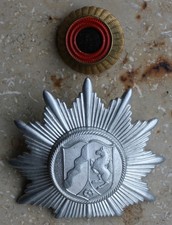 Mützenstern u. National deutsche Polizei alt - Landespolizei Nordrhein-Westfalen