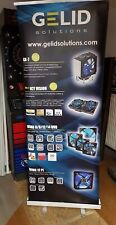 Alu RollUp Banner Display  80 x 200 cm Gelid Solution Werbeträger