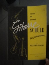 zeigende u. sprechende Gitarrenschule Musikbuch Unterricht Gitarre Liederheft
