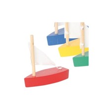 Mini-Segelboot - sortiert